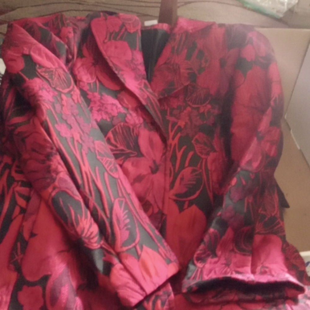 Chico's rose dress jacket